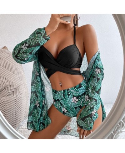 New 2022 Bikini Beach Skirt Beach Outerwear Swimwear Ladies Ruffle Bikini Swimsuit Summer Beachwear Swimwear $34.03 - Swimsuit