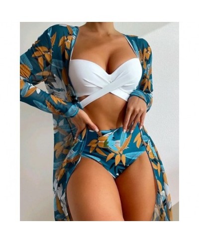 New 2022 Bikini Beach Skirt Beach Outerwear Swimwear Ladies Ruffle Bikini Swimsuit Summer Beachwear Swimwear $34.03 - Swimsuit