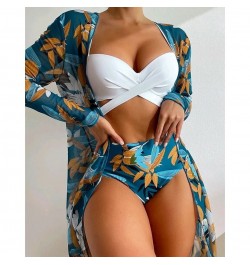 New 2022 Bikini Beach Skirt Beach Outerwear Swimwear Ladies Ruffle Bikini Swimsuit Summer Beachwear Swimwear $34.03 - Swimsuit