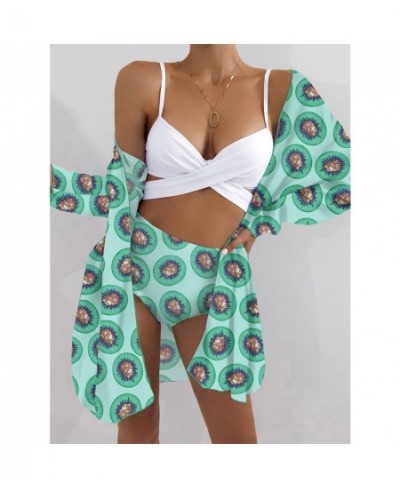 New 2022 Bikini Beach Skirt Beach Outerwear Swimwear Ladies Ruffle Bikini Swimsuit Summer Beachwear Swimwear $34.03 - Swimsuit