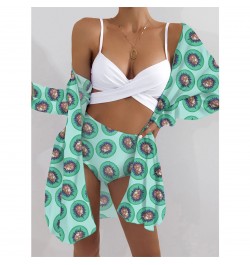 New 2022 Bikini Beach Skirt Beach Outerwear Swimwear Ladies Ruffle Bikini Swimsuit Summer Beachwear Swimwear $34.03 - Swimsuit