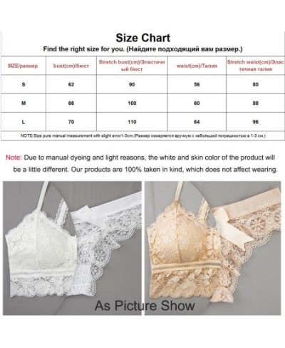 Women's Underwear Set Sexy Beauty Back Bra Lace Push-up Bras and Panty Sets Hollow Embroidery Lingerie Intimates $15.71 - Und...