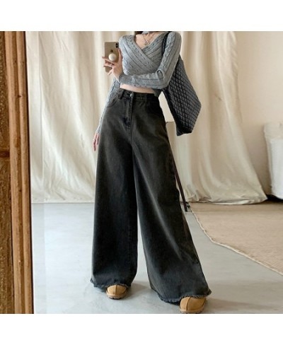 Baggy Jeans for Women 2022 New Vintage Streetwear Wide Leg Jeans Women Jeans High Waisted Jeans Full Length Y2k Pants $54.18 ...