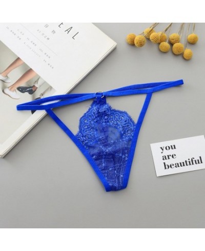 1PC Women Underwear Sexy Lace Thong Panties Elastic Underwear Mini G-string Thong Straps Sexy Lingerie Ladies Seamless Brief ...