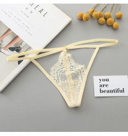 1PC Women Underwear Sexy Lace Thong Panties Elastic Underwear Mini G-string Thong Straps Sexy Lingerie Ladies Seamless Brief ...