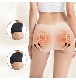 Lady Middle Waist Sexy Padding Panties Bum Padded Butt lifter Enhancer Hip Push Up Panties Underwear Seamless Panties Buttock...