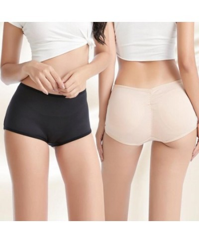 Lady Middle Waist Sexy Padding Panties Bum Padded Butt lifter Enhancer Hip Push Up Panties Underwear Seamless Panties Buttock...