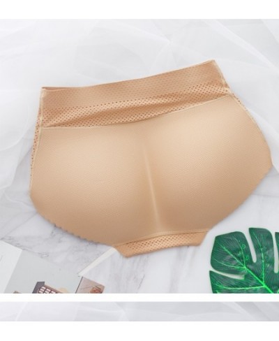 Lady Middle Waist Sexy Padding Panties Bum Padded Butt lifter Enhancer Hip Push Up Panties Underwear Seamless Panties Buttock...