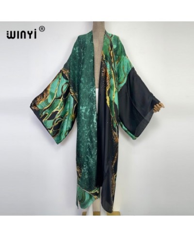 2022 Africa fashion bikini sweet lady New party Cardigan stitch Cocktail sexy Boho free size Holiday Batwing Sleeve KIMONO $4...