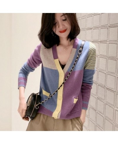 New Women's Vintage Cardigan Sweater Spring And Autumn Sweate $33.99 - Sweaters