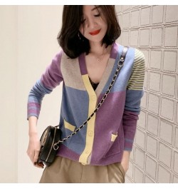 New Women's Vintage Cardigan Sweater Spring And Autumn Sweate $33.99 - Sweaters