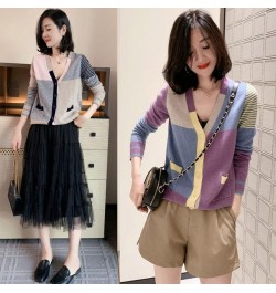 New Women's Vintage Cardigan Sweater Spring And Autumn Sweate $33.99 - Sweaters