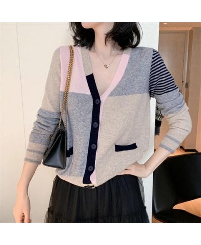 New Women's Vintage Cardigan Sweater Spring And Autumn Sweate $33.99 - Sweaters