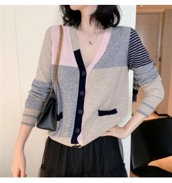 New Women's Vintage Cardigan Sweater Spring And Autumn Sweate $33.99 - Sweaters