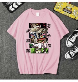 2023 Hot Anime Demon Slayer Upper Moons T-Shirt Anime Harajiku Casual Loose Man Woman T Shirts $23.37 - Tops & Tees