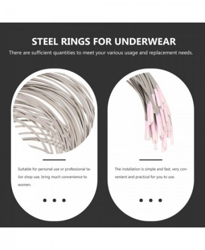 25 Pairs Ladies Bras Underwire Accessory Lady Parts Support Ring Women Stainless Steel Replacement Rims $22.42 - Underwear