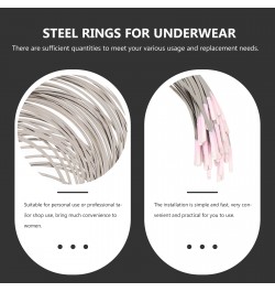 25 Pairs Ladies Bras Underwire Accessory Lady Parts Support Ring Women Stainless Steel Replacement Rims $22.42 - Underwear