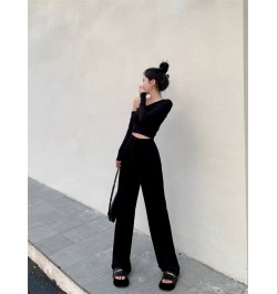 Female Clothes 2 Pieces Set Lady Suit Womens Streetwear Sexy Two Piece Matching Outfits 2023 Suit for Women Pants Set Y2K $51...