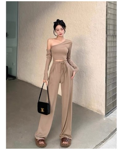 Female Clothes 2 Pieces Set Lady Suit Womens Streetwear Sexy Two Piece Matching Outfits 2023 Suit for Women Pants Set Y2K $51...