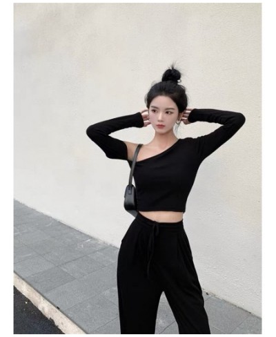 Female Clothes 2 Pieces Set Lady Suit Womens Streetwear Sexy Two Piece Matching Outfits 2023 Suit for Women Pants Set Y2K $51...