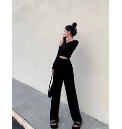 Female Clothes 2 Pieces Set Lady Suit Womens Streetwear Sexy Two Piece Matching Outfits 2023 Suit for Women Pants Set Y2K $51...