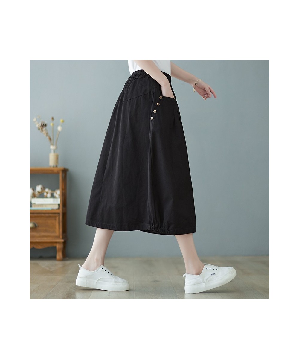 2023 Mori Girl's Summer Ball Gown Skirts Pockets Office Lady High Waist Work Midi Skirts Fashion Women Casual Skirts $37.90 -...