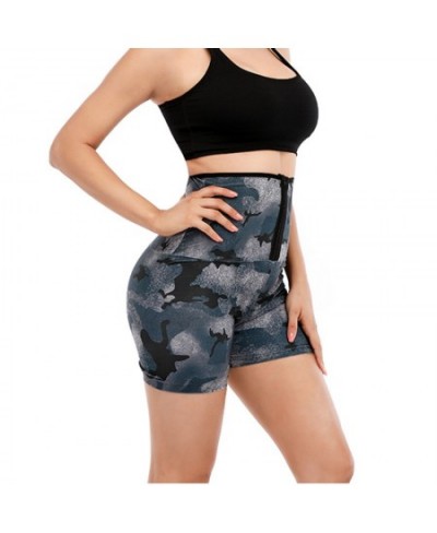 Women Sauna Pants Camouflage Waist Trainer Body Shaper Belly Slimming Leggings Reducing Girdles Corset Shapewear Workout $24....