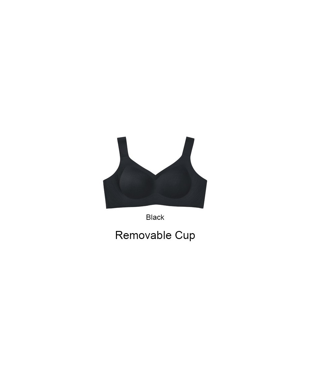 Wireless Seamless Bras for Women Underwear Minimizer Invisible Padded Push Up Bras Comfortable Soft Support Bralette Bh $57.2...