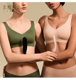 Wireless Seamless Bras for Women Underwear Minimizer Invisible Padded Push Up Bras Comfortable Soft Support Bralette Bh $57.2...