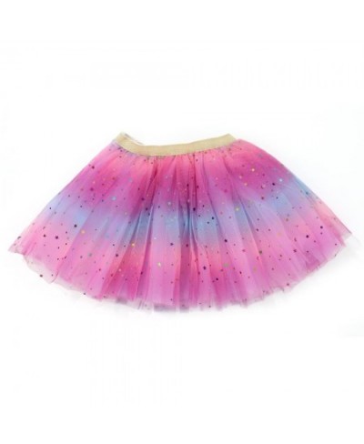Girls Skirts Baby Ballet Dance Rainbow Tutu Toddler Star Glitter Printed Ball Gown Party Clothes Kids Skirt Children Clothes ...