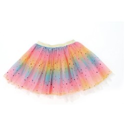 Girls Skirts Baby Ballet Dance Rainbow Tutu Toddler Star Glitter Printed Ball Gown Party Clothes Kids Skirt Children Clothes ...