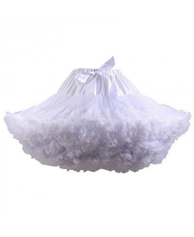 Petticoats Wedding Bridal Crinoline Lady Girls Underskirt for Party White Blue Black Ballet Dance Skirt Tutu $31.24 - Skirts