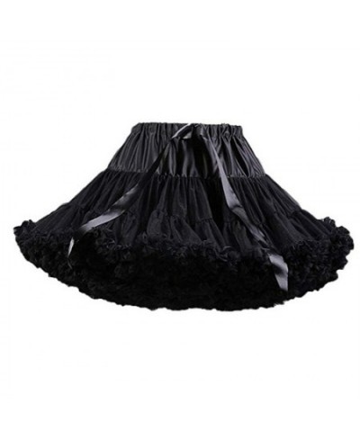 Petticoats Wedding Bridal Crinoline Lady Girls Underskirt for Party White Blue Black Ballet Dance Skirt Tutu $31.24 - Skirts