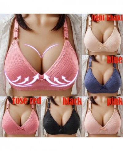 Women Wirefree Adjustable Fitness Top Bra Sports Underwear Quick Dry Padded Pushup Brassiere Seamless Running Yoga Bra $13.44...