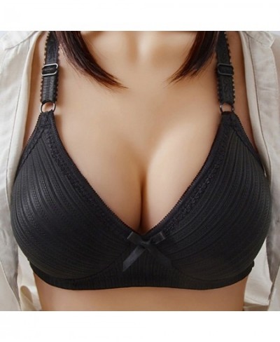 Women Wirefree Adjustable Fitness Top Bra Sports Underwear Quick Dry Padded Pushup Brassiere Seamless Running Yoga Bra $13.44...