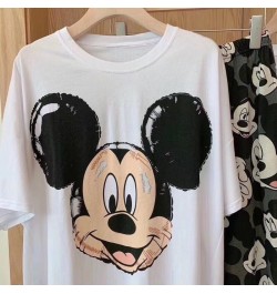 2022 Style Pajamas Summer Style Cartoon Mickey WeChat Internet Celebrity Short Sleeve Trousers Japanese Style Home Wear $35.5...