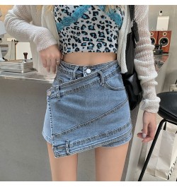 Shorts Women Solid Fashionable Skinny Summer High Waist Culottes Feminino Denim Casual All-match Korean Style Popular Shorts ...