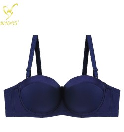 Women's Bra Half Cup Sexy Strapless Bra C Cup Underwear Female Silicone High Quality Ladies Underwire $25.65 - Underwear