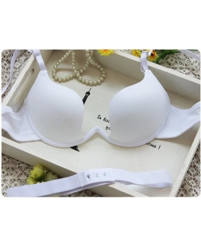 Sexy Fashion AB Cup Super Push Up Bra Great Support Chest Wedding Bra Thick Cup Bra Sexy Seamless Bra Party New Lingerie $20....