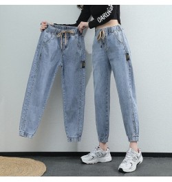 Women Jeans Vintage High Waist Jean Trousers Woman Women's Baggy Jeans Ankle Length Mom Jeans Streetwear Cowboy Denim Pants $...