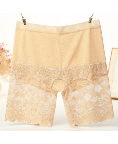 Seamless high waist Shorts Under Skirt Plus Size Sexy Lace Anti Chafing Thigh Safety Short Pants Women Underwear $17.82 - Und...