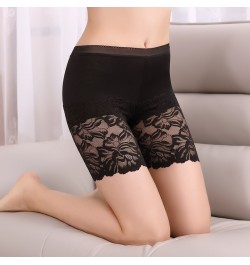 Seamless high waist Shorts Under Skirt Plus Size Sexy Lace Anti Chafing Thigh Safety Short Pants Women Underwear $17.82 - Und...