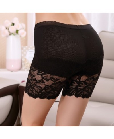 Seamless high waist Shorts Under Skirt Plus Size Sexy Lace Anti Chafing Thigh Safety Short Pants Women Underwear $17.82 - Und...