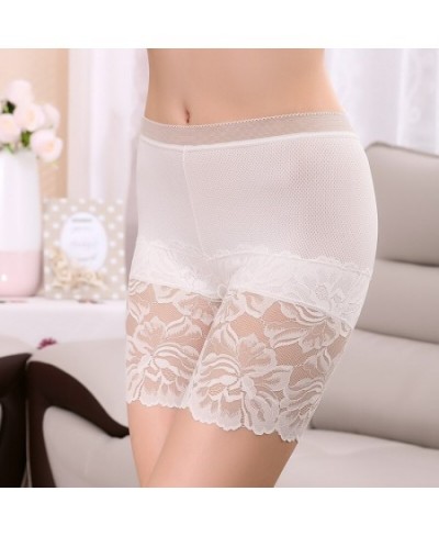 Seamless high waist Shorts Under Skirt Plus Size Sexy Lace Anti Chafing Thigh Safety Short Pants Women Underwear $17.82 - Und...