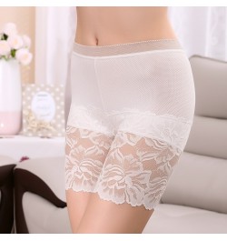 Seamless high waist Shorts Under Skirt Plus Size Sexy Lace Anti Chafing Thigh Safety Short Pants Women Underwear $17.82 - Und...