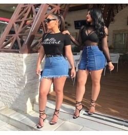 2022 New Summer Denim Short Skirt For Women Fashion Casual Button Sexy Mini Jeans Skirt S-2XL Global $33.14 - Skirts