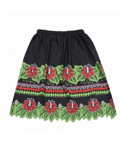 New Design Women Island Wear Skirts Custom Ladies Summer Midi Polyester Floral Print Hawaiian Beach Skirt For Girls $75.99 - ...