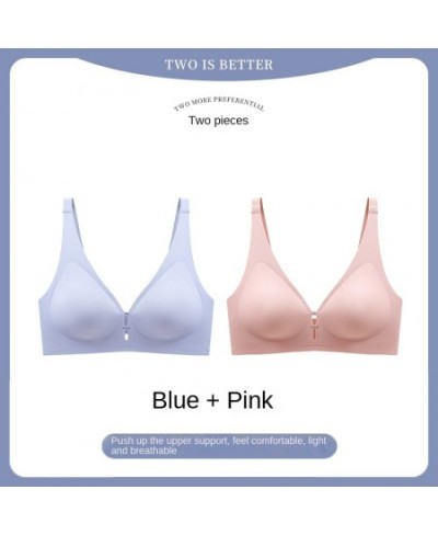 Seamless Bra Women Underwear Push Up Bra Padded Bralette No Wire Expanded Chest Sexy Thickened Cup Small to Big Comfort Fabri...