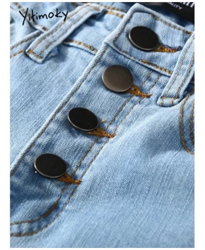 2022 Women Vintage Skinny Four Buttons High Waist Pencil Jeans Women Slim Fit Stretch Denim Pants Denim Tight Trousers $63.53...