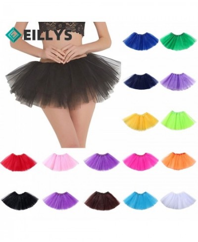 Fancy Ballet Dancewear Summer Mini Ballet Skirts Ladies Short Tutu Mini Skirts Women Mini Tulle Skirt Party Costume Ball Gown...